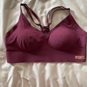 Maroon bralette